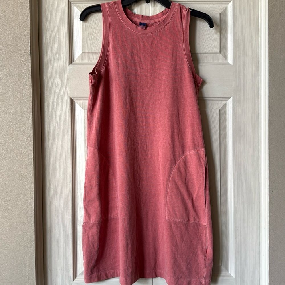 Old Navy Coral Midi Tank Dress - Picture 6 of 6